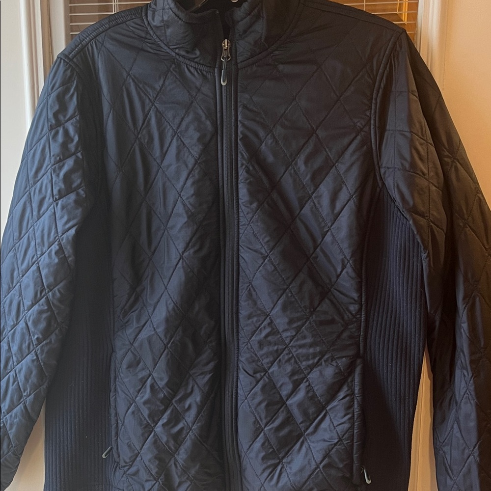 L.L. Bean Women’s  Quilted Navy Jacket